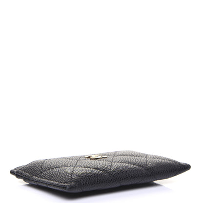 Chanel Caviar Quilted Card Holder Black 4 of 10