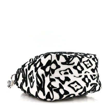 Louis Vuitton X UF Tufted Monogram Speedy Bandouliere 25 White Black 4 of 11