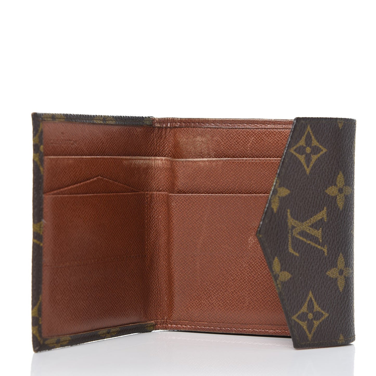 Monogram Porte-Monnaie Billets Cartes Credit Wallet