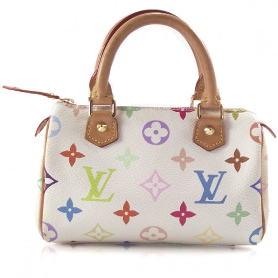 Louis Vuitton Monogram Multicolor Mini Sac HL Speedy White 1 of 9