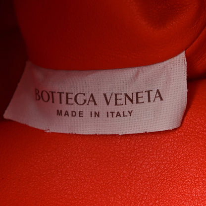 Bottega Veneta Calfskin The Pouch Chain Orange 7 of 11