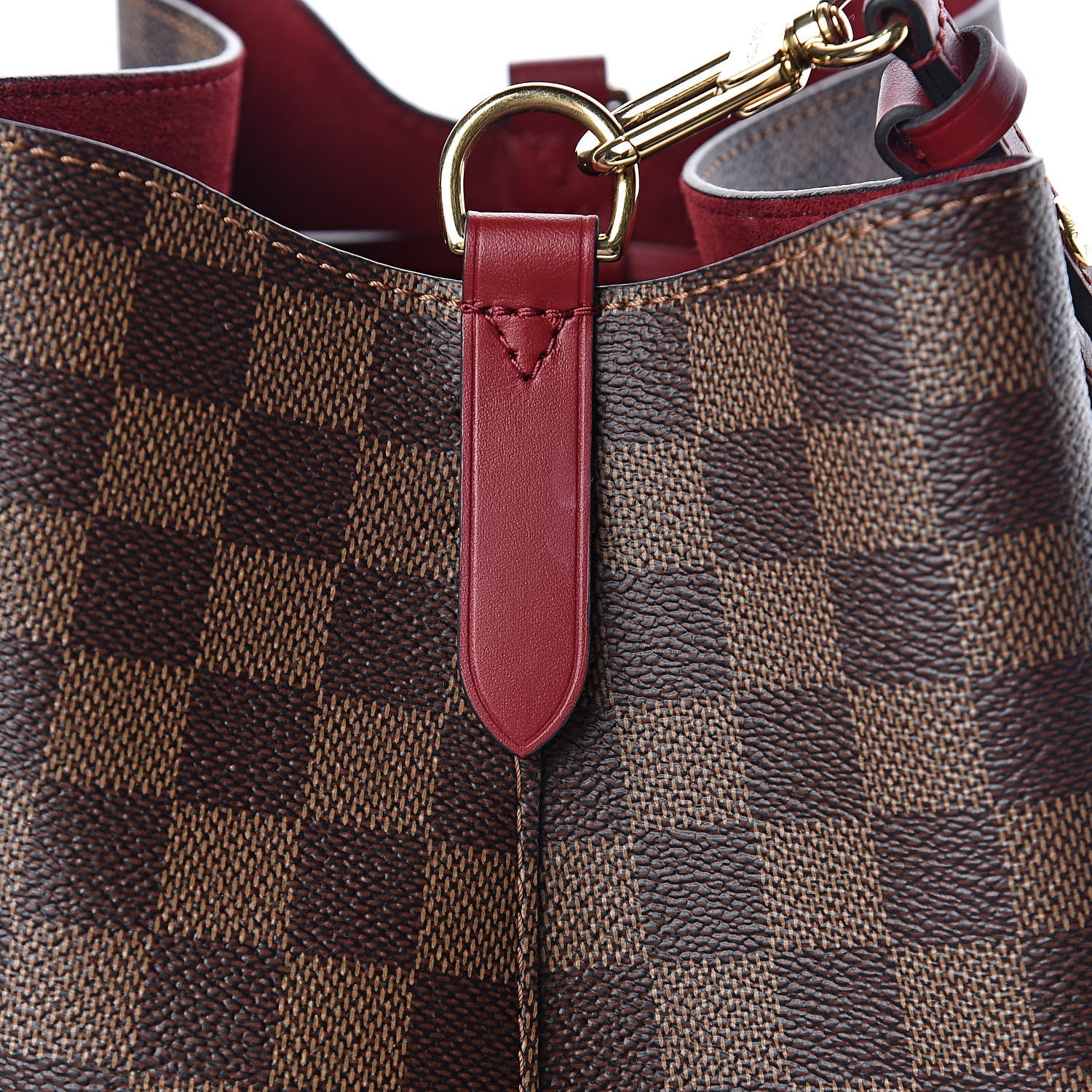 Louis Vuitton Damier Ebene Neonoe MM Cherry Berry 8 of 8