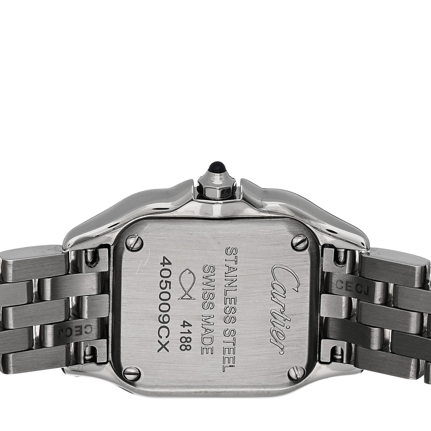 Stainless Steel 19mm Panthere Quartz Watch