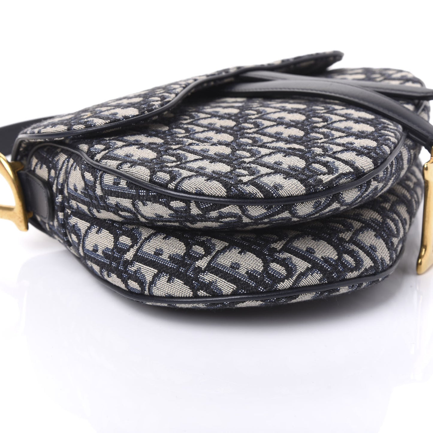 Oblique Saddle Bag Blue
