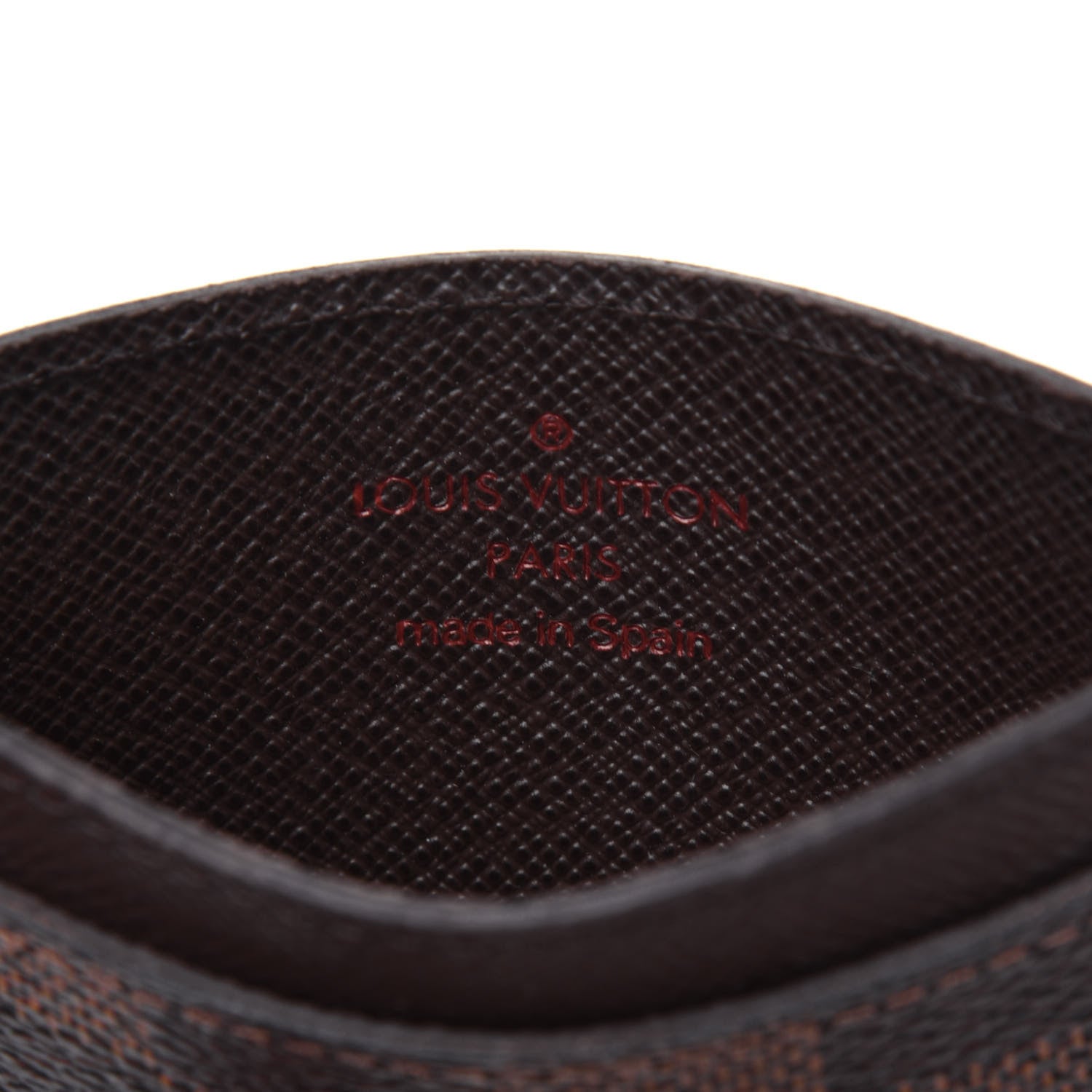Louis Vuitton Damier Ebene Card Holder 6 of 10