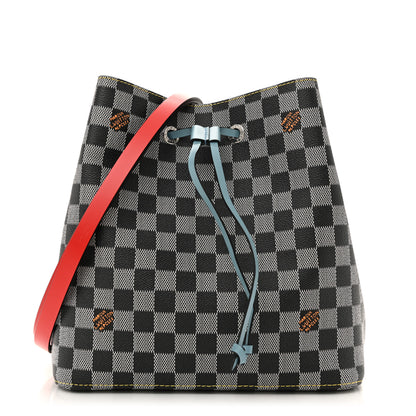 Louis Vuitton Damier Neonoe Black White 1 of 10