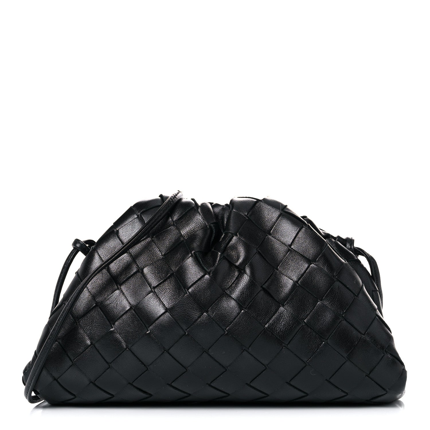 Bottega Veneta Nappa Intrecciato The Mini Pouch Black 1 of 8