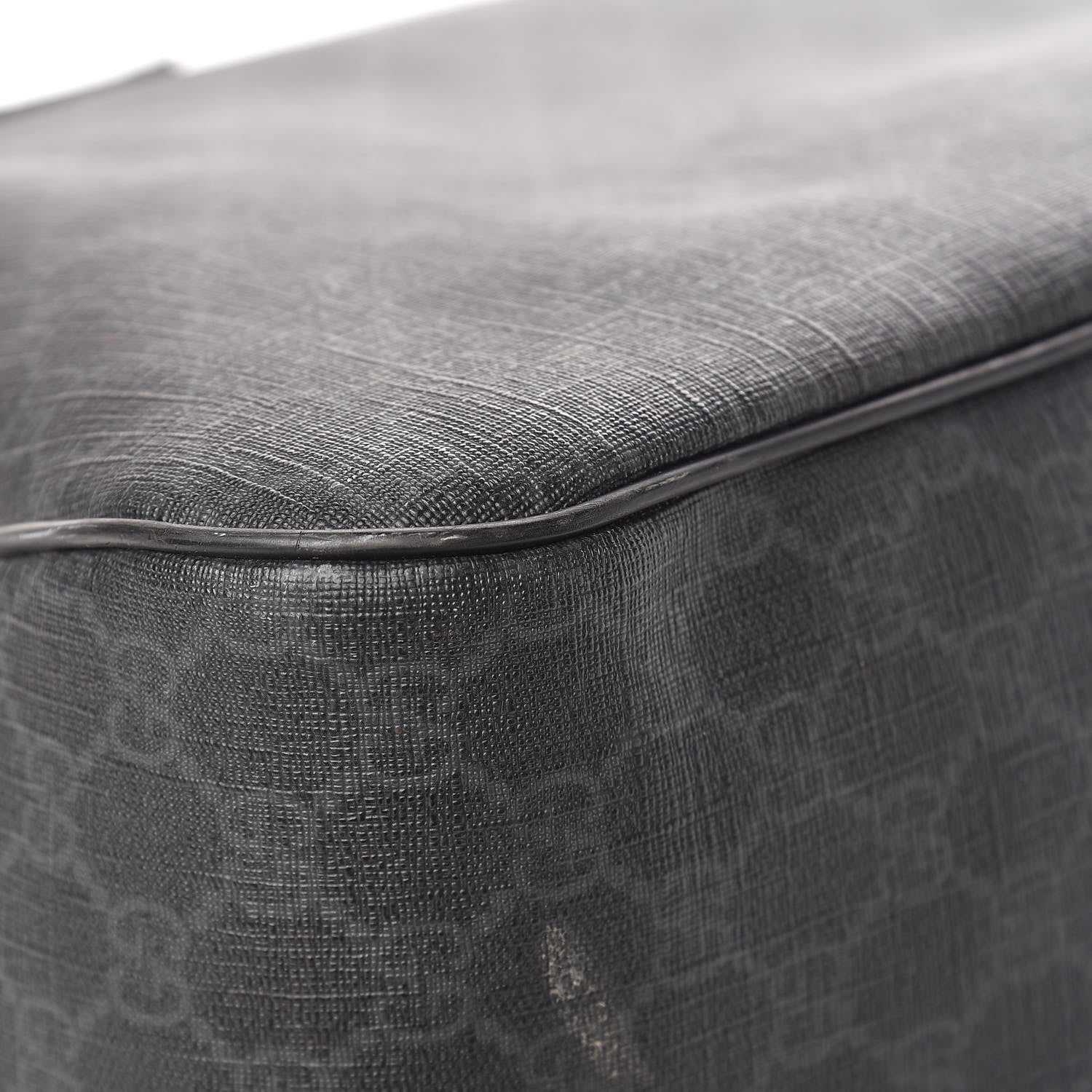 Gucci GG Supreme Monogram Duffle Bag Black 11 of 17