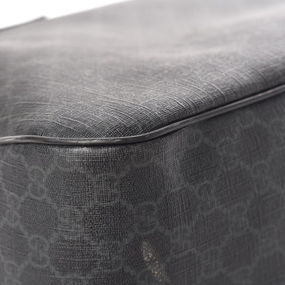 Gucci GG Supreme Monogram Duffle Bag Black 11 of 17