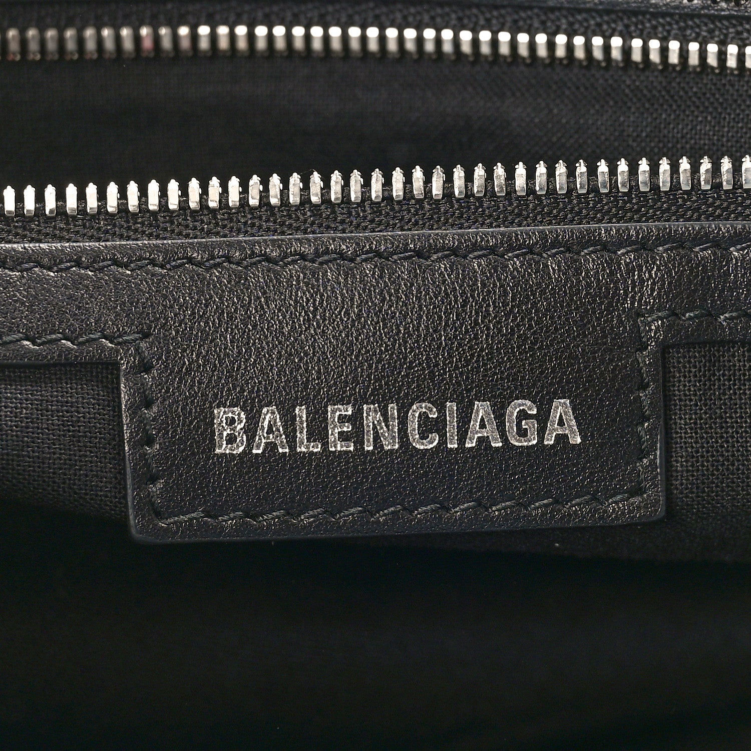 Balenciaga Denim BB Monogram Neo Cagole City Handbag Blue 6 of 12