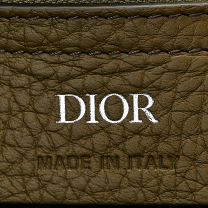 Christian Dior Calfskin Lingot 50 Bag Green 5 of 11