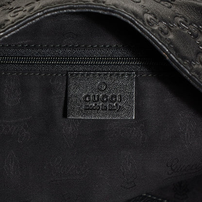 Gucci Guccissima New Ladies Web Large Hobo Black 6 of 9