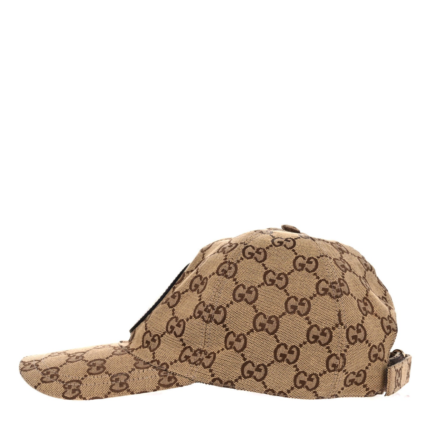 Monogram Textured Dollar Calfskin Zeno Baseball Hat Beige