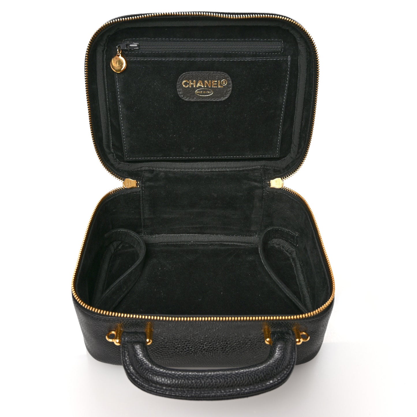 Caviar Timeless CC Vanity Case Black