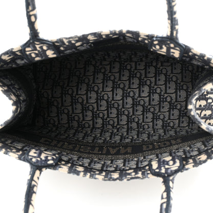 Christian Dior Oblique Medium Book Tote Blue Multicolor 5 of 10