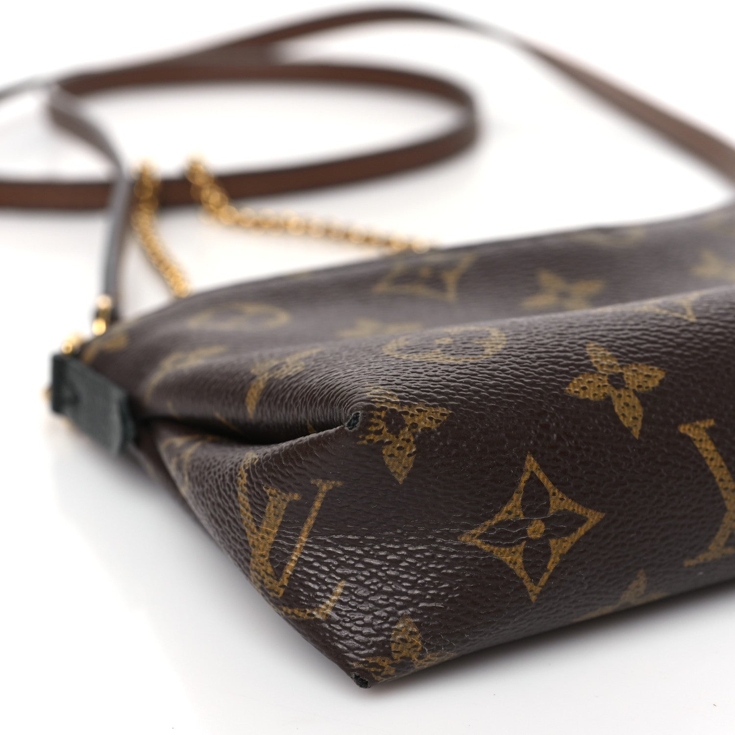 Louis Vuitton Monogram Pallas Clutch Black 7 of 11