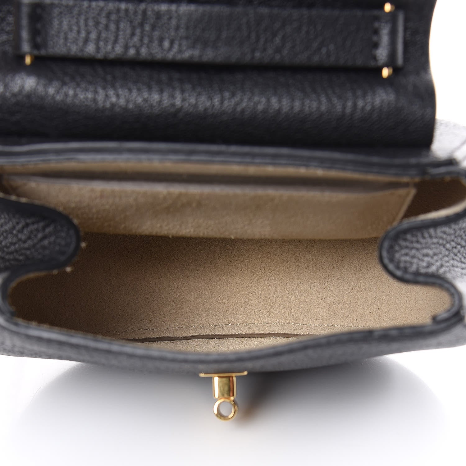 Chloe Grained Lambskin Nano Drew Shoulder Bag Black 5 of 8