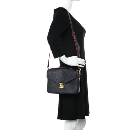 Louis Vuitton Empreinte Pochette Metis Marine Rouge 2 of 18