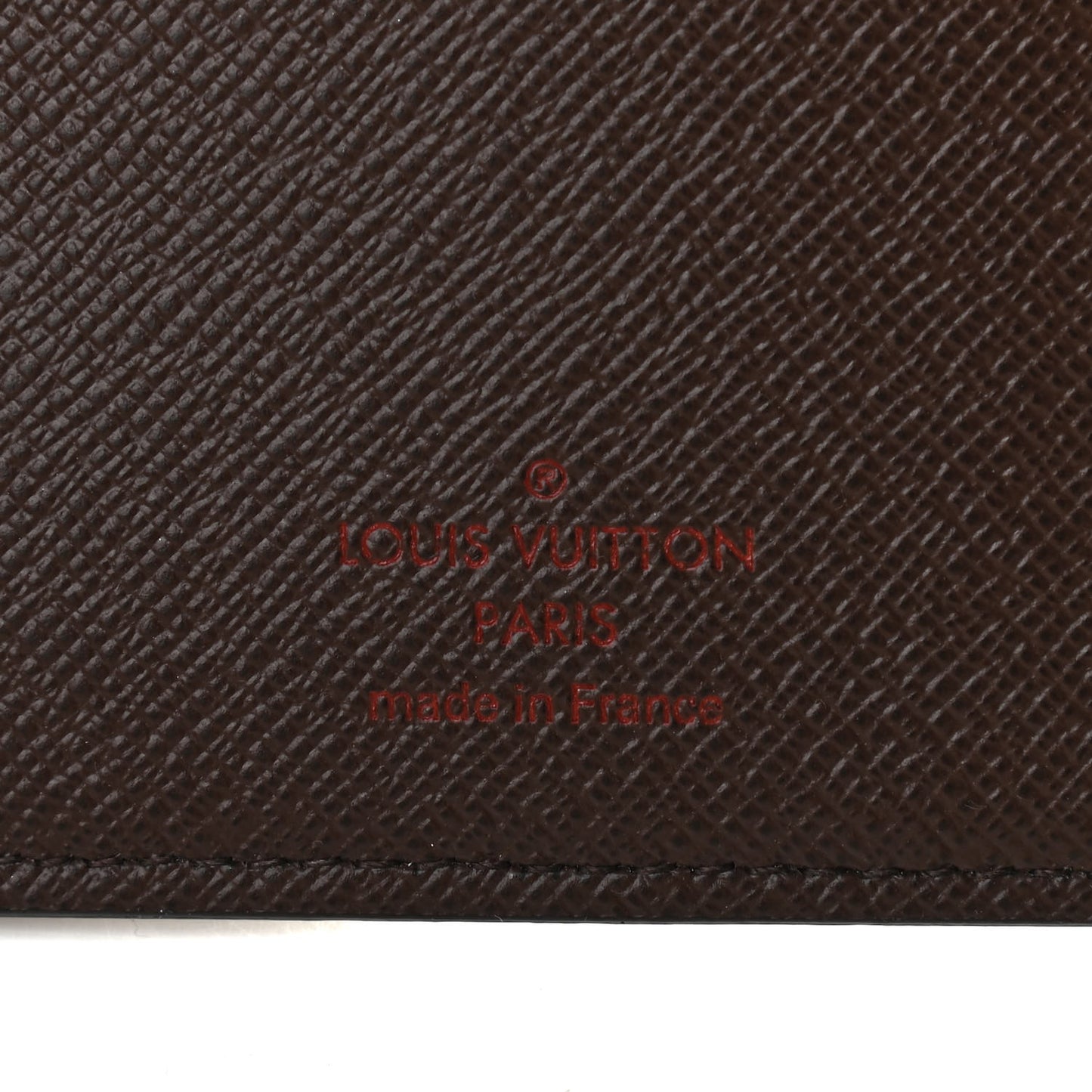 Damier Ebene Medium Ring Agenda Cover
