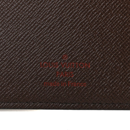 Louis Vuitton Damier Ebene Medium Ring Agenda Cover 5 of 6