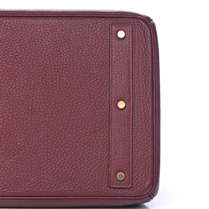 Hermes Fjord HAC Birkin 45 Rouge H 33 of 43
