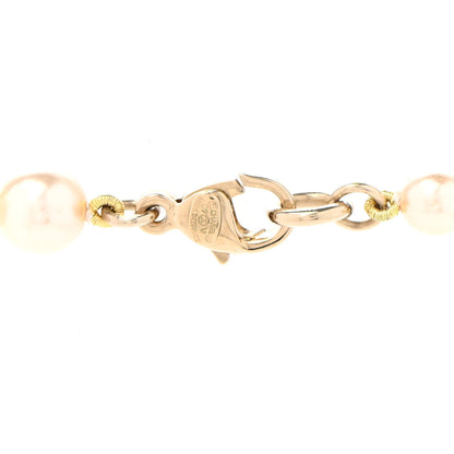 Chanel Graduated Pearl CC Long Necklace Gold 5 of 6