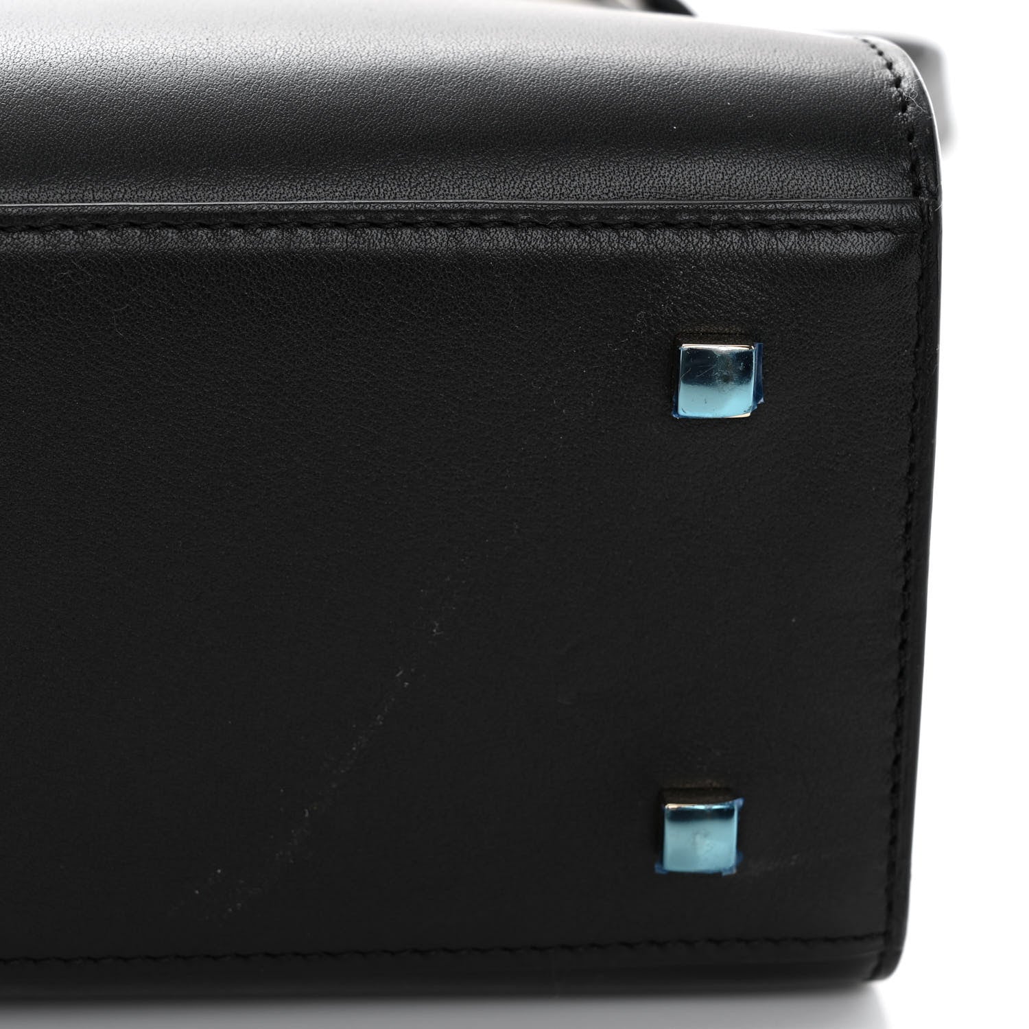 Delvaux Calfskin MM Tempete Satchel Black 11 of 11