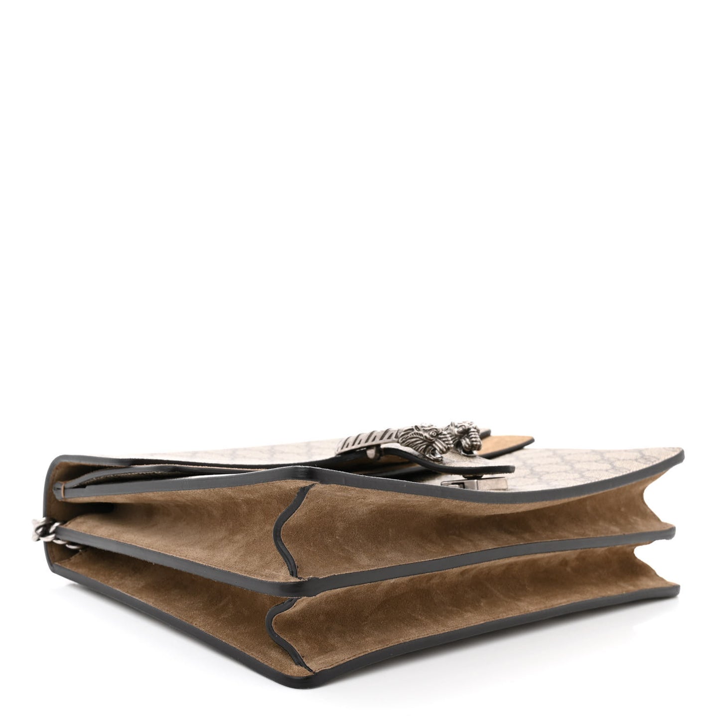 GG Supreme Monogram Medium Dionysus Shoulder Bag Taupe