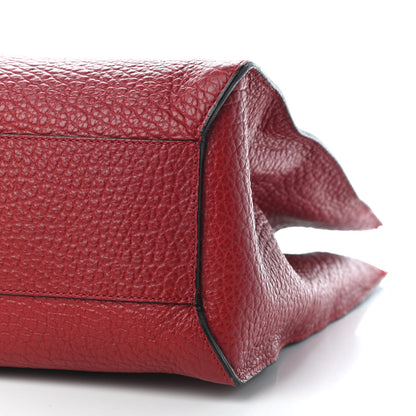 Burberry Heritage Grain Medium Woodbury Tote Military Red 7 of 8