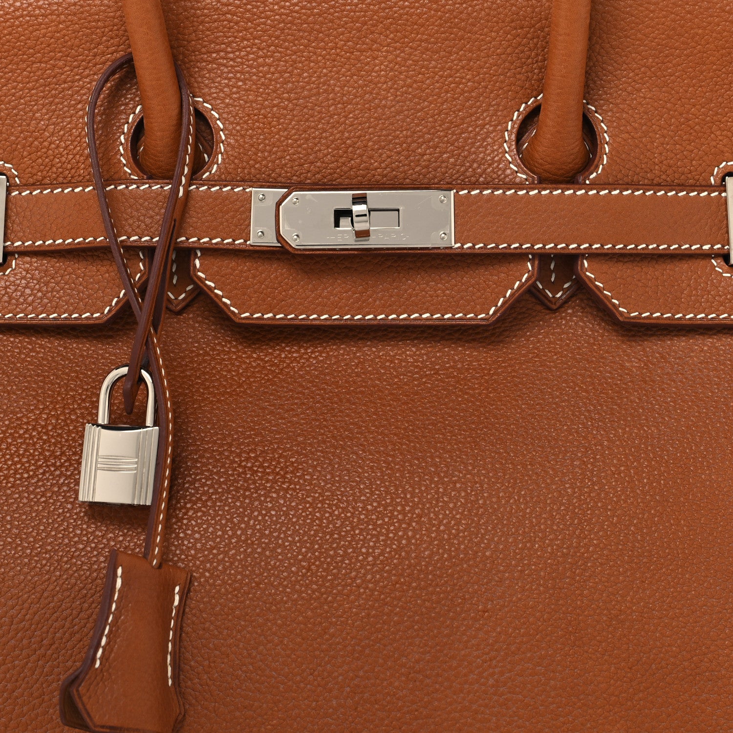 Hermes Natural Barenia Faubourg Birkin 35 Fauve 8 of 16