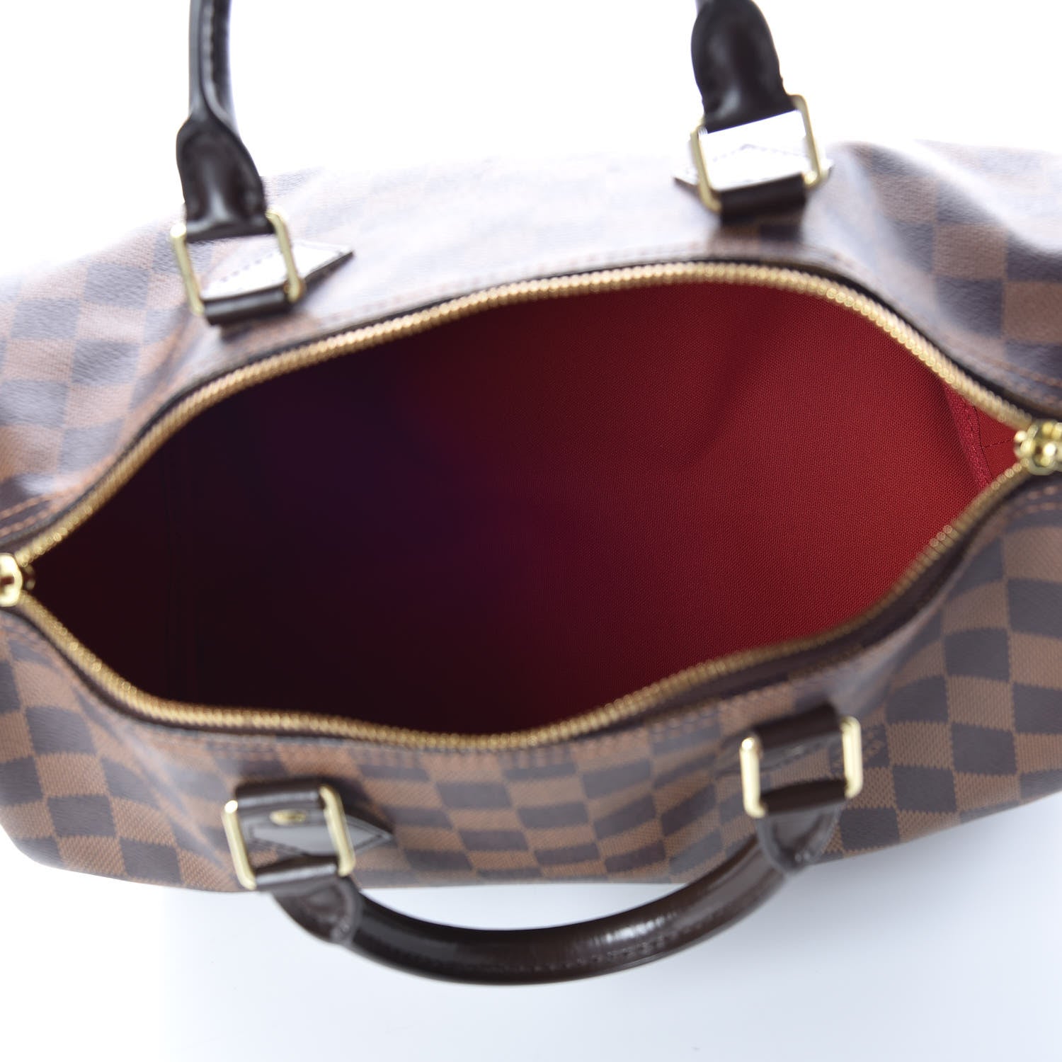 Louis Vuitton Damier Ebene Speedy Bandouliere 30 7 of 11