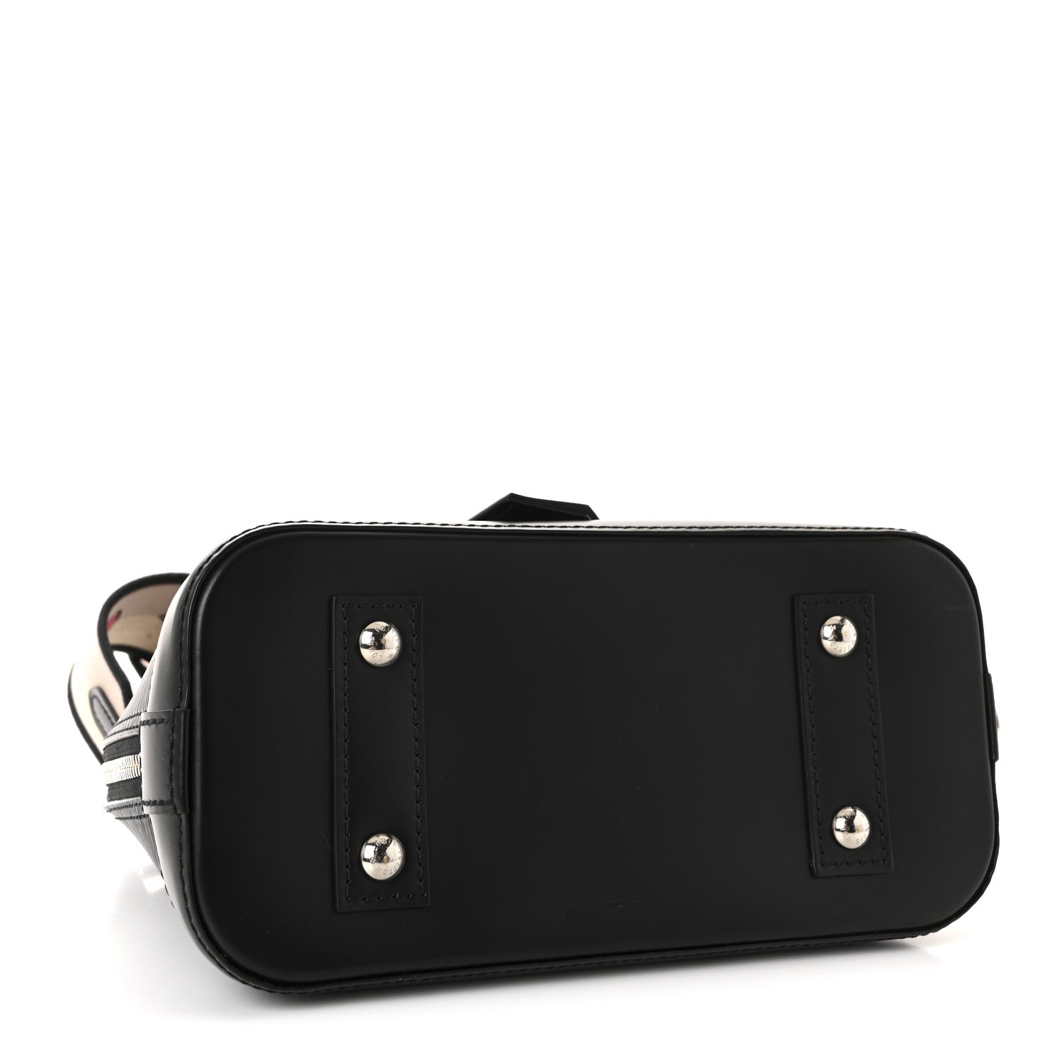Louis Vuitton Epi Jacquard Alma BB Black 4 of 9