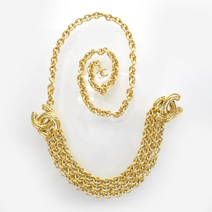 Chanel Chain Quilted CC Belt Gold 1 of 5