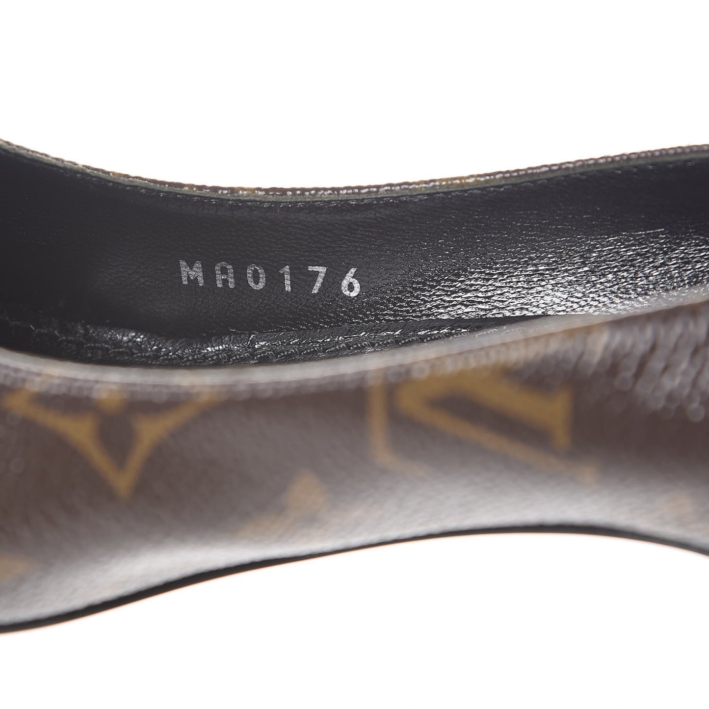 Monogram Cherie Pumps 36 Black