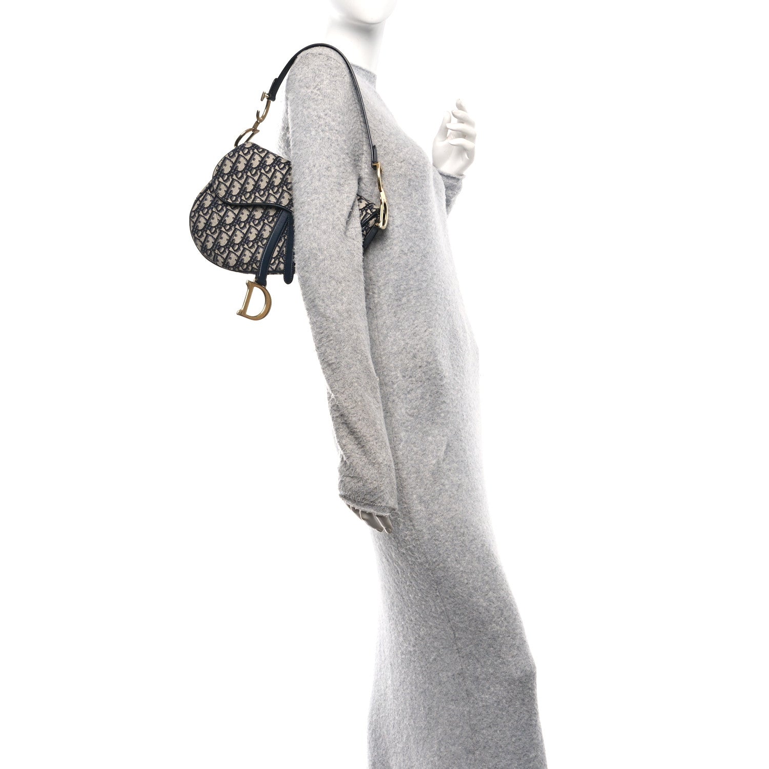 Christian Dior Oblique Saddle Bag Blue 1828879 – FASHIONPHILE