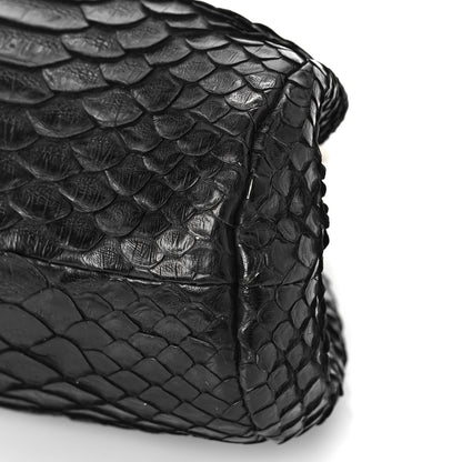 Chanel Python Timeless Clutch Black 8 of 8