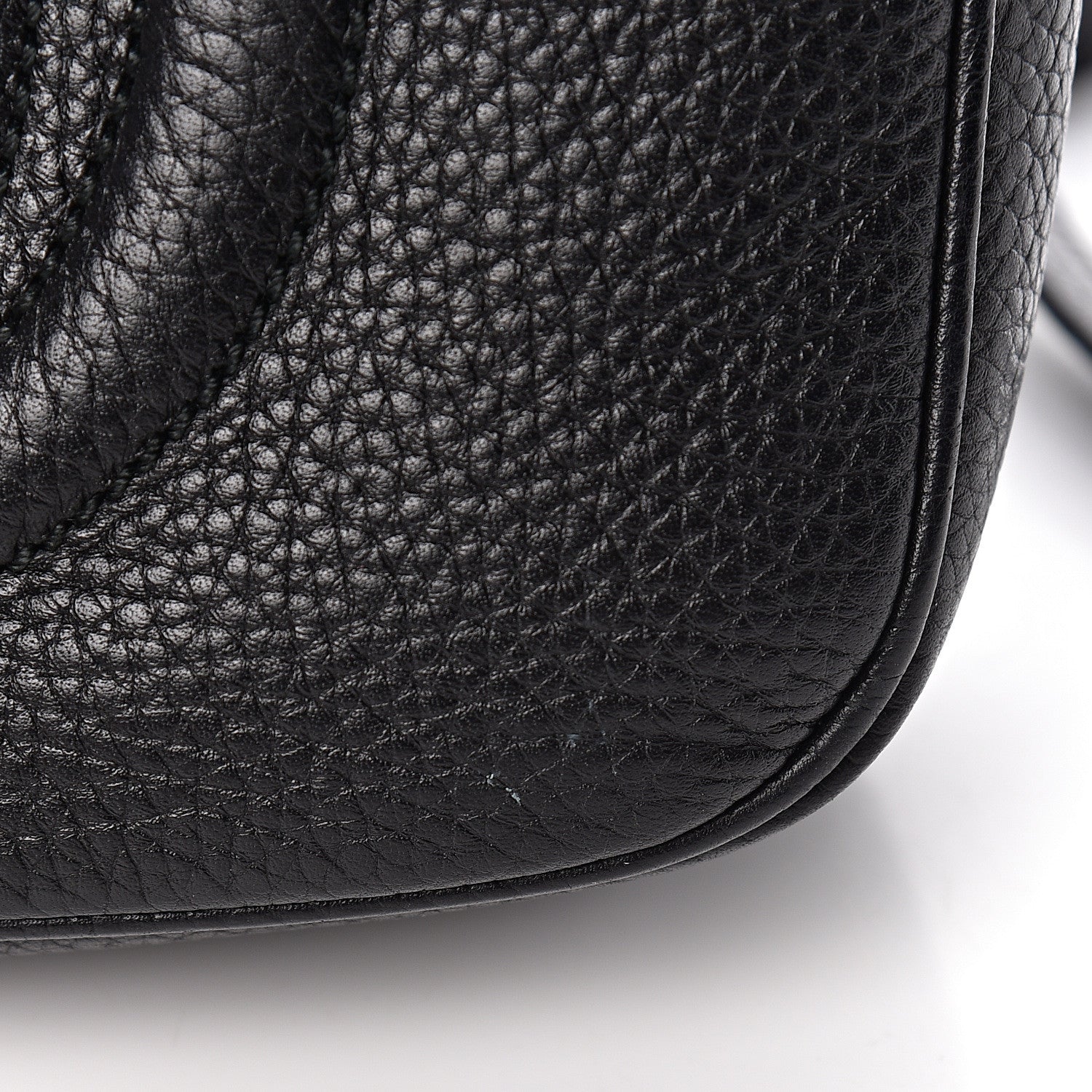 Gucci Pebbled Calfskin Small Soho Disco Bag Black 12 of 13