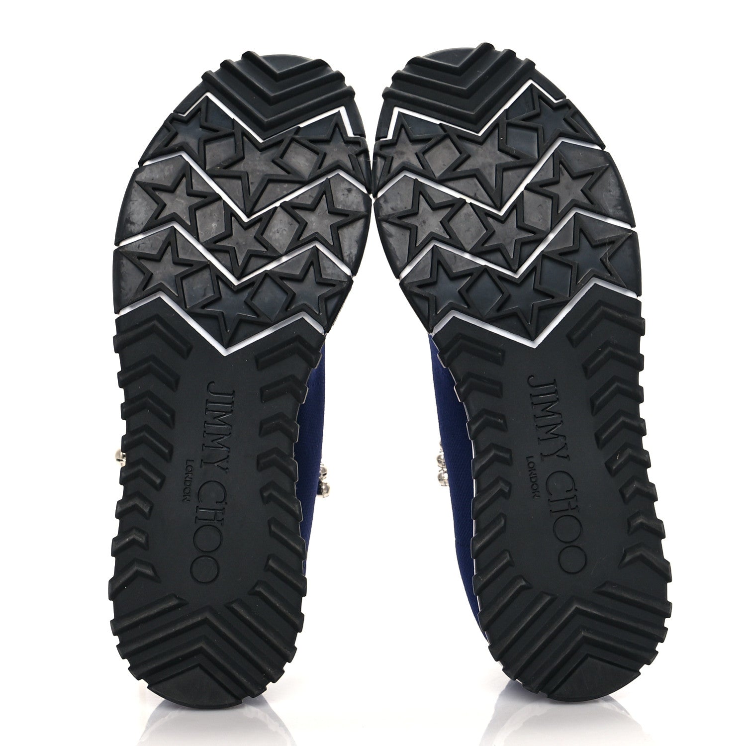 Jimmy Choo Knit Crystal Pearl Verona Sneaker 36 Navy 6 of 9