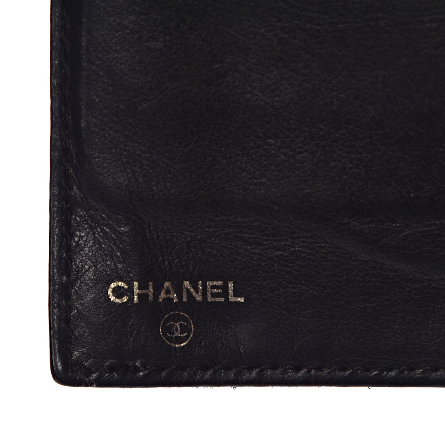 Chanel Caviar CC Large Flap Wallet Black 6 of 9