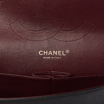 Chanel Caviar Quilted Jumbo Double Flap Black 6 of 14