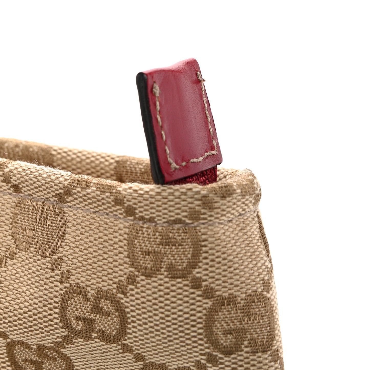 Monogram Web Large Diaper Tote Red