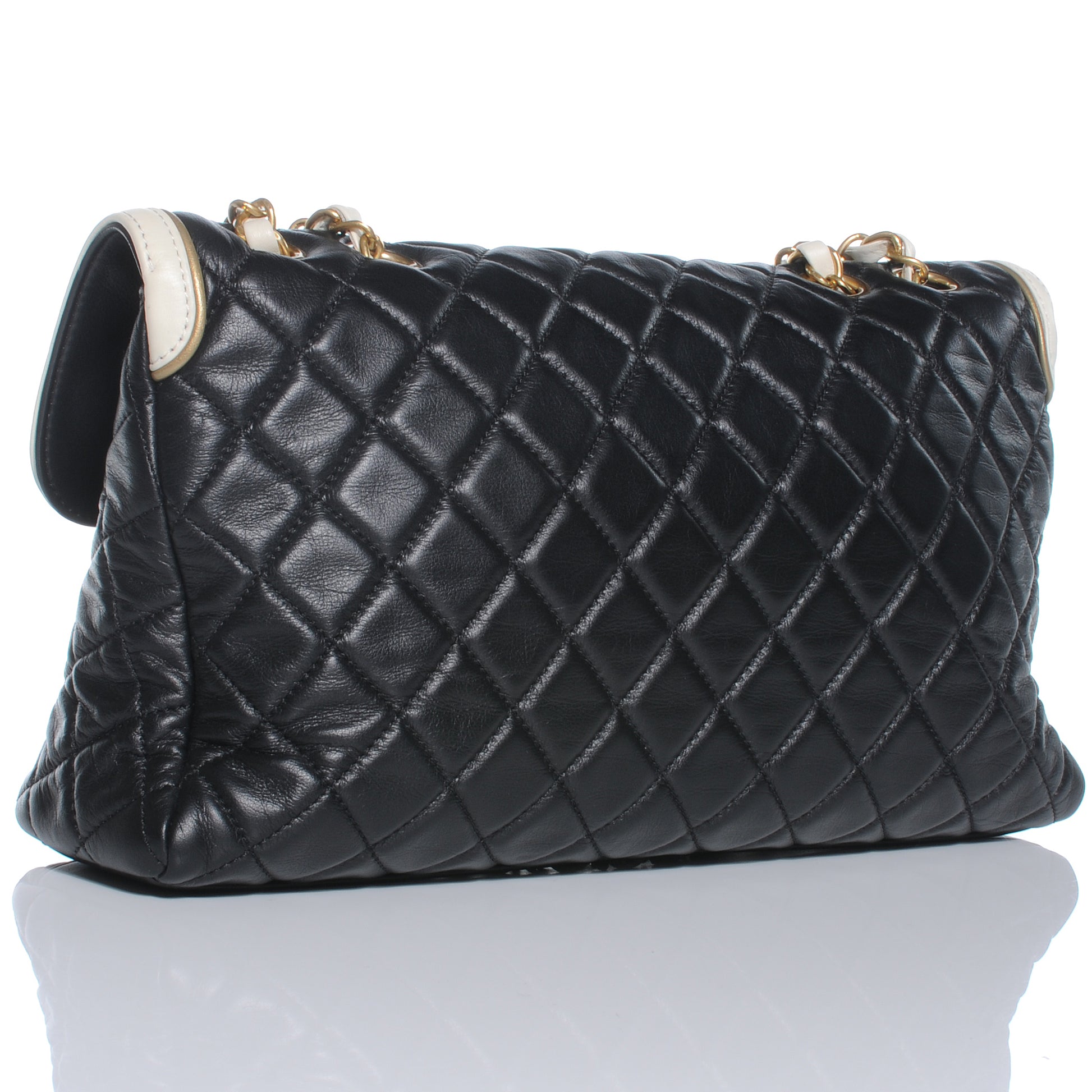 Chanel Lambskin Quilted Mademoiselle East West Flap 3 of 7