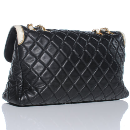 Chanel Lambskin Quilted Mademoiselle East West Flap 3 of 7
