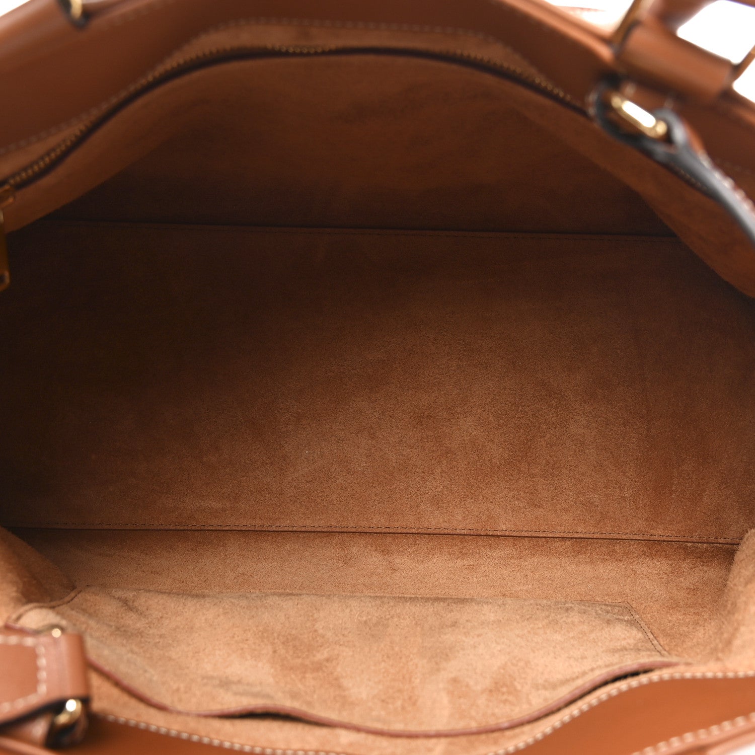 Celine Supple Calfskin Medium Appoline Tan 5 of 9