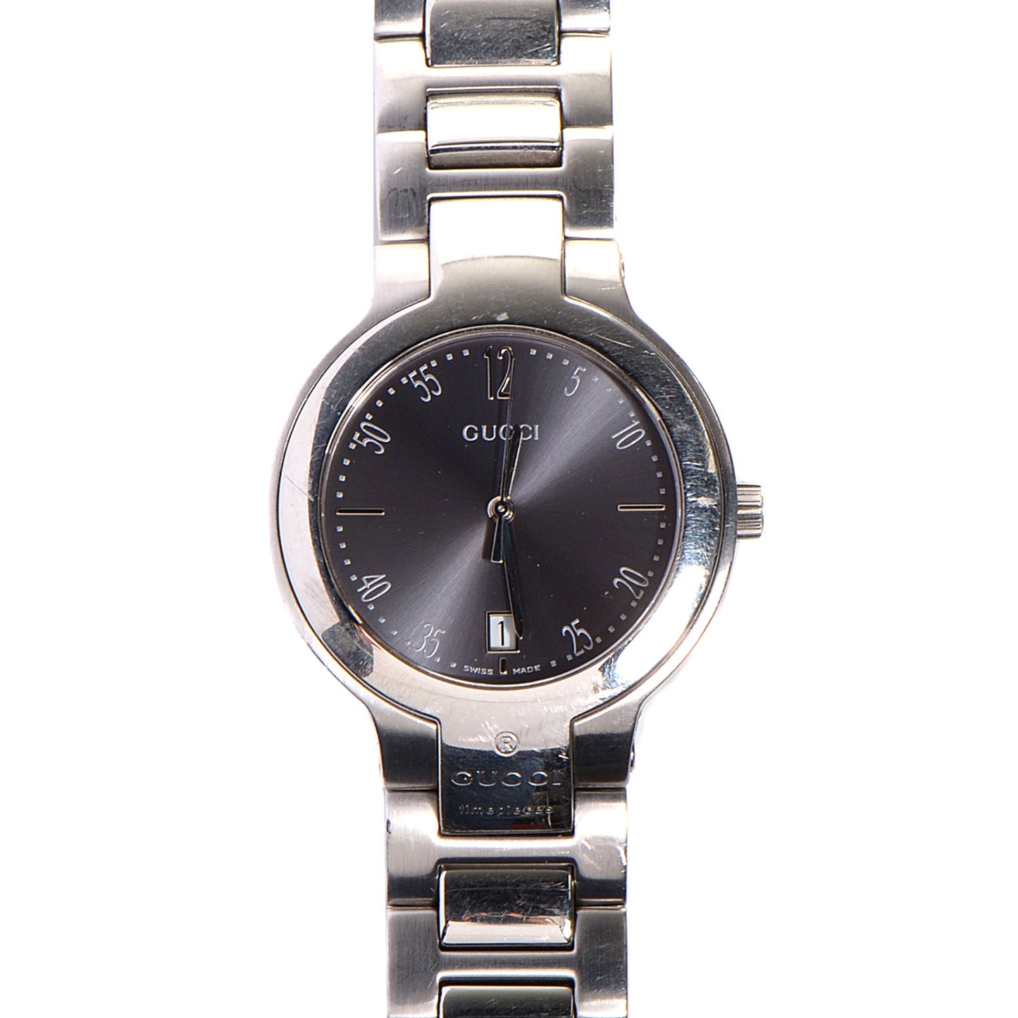 Stainless Steel 35mm 8900M Quartz Watch Grey