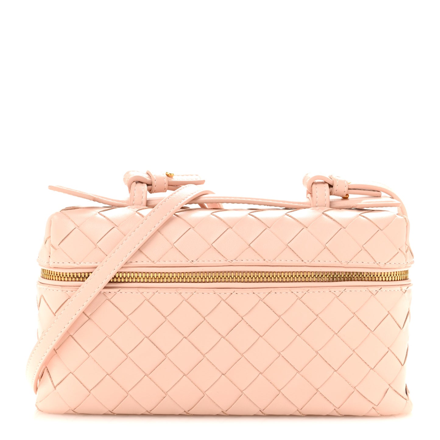 Calfskin Intrecciato Bang Bang Vanity Case Cameo