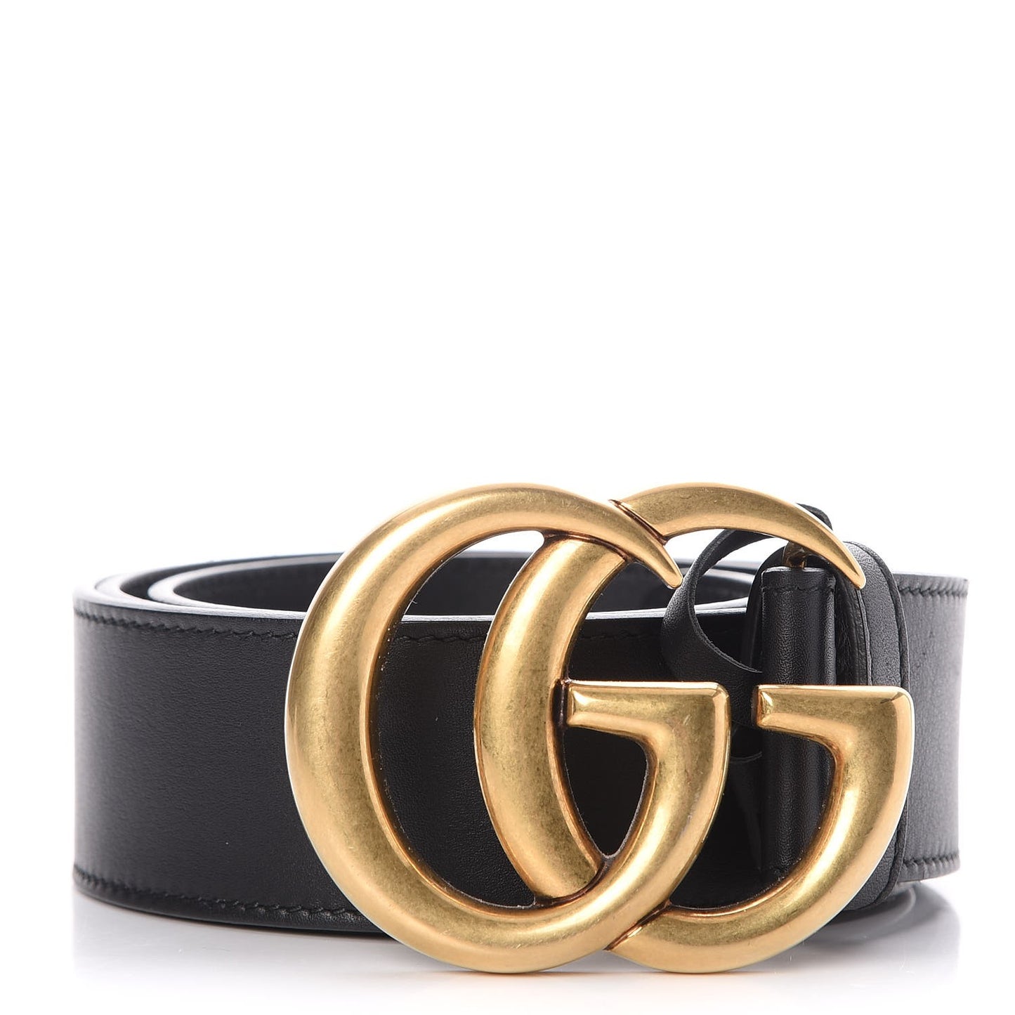 Calfskin Double G 40mm Belt 95 38 Black