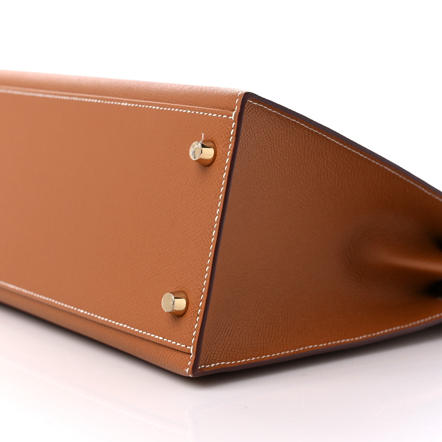 Hermes Epsom Kelly Sellier 32 Gold 9 of 10