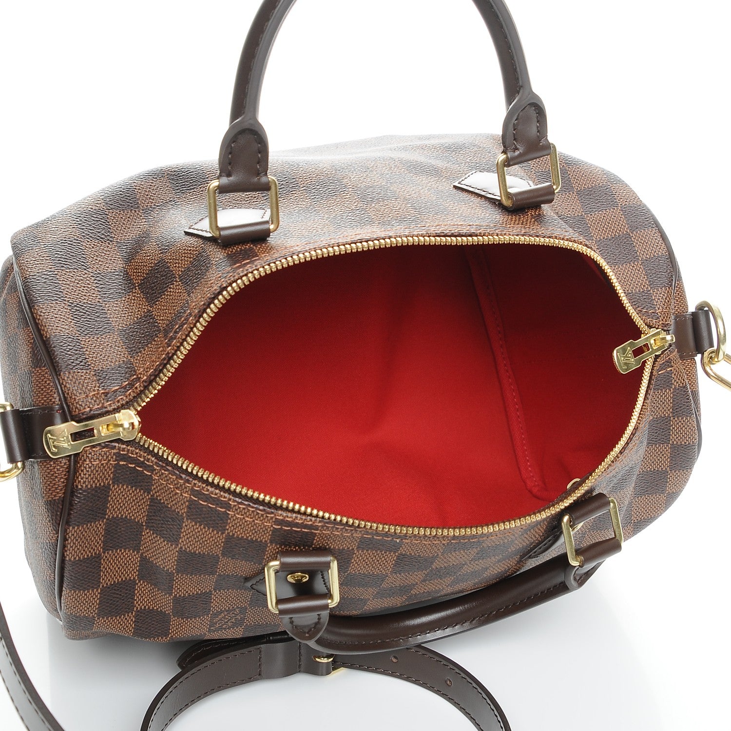 Louis Vuitton Damier Ebene Speedy Bandouliere 30 6 of 10