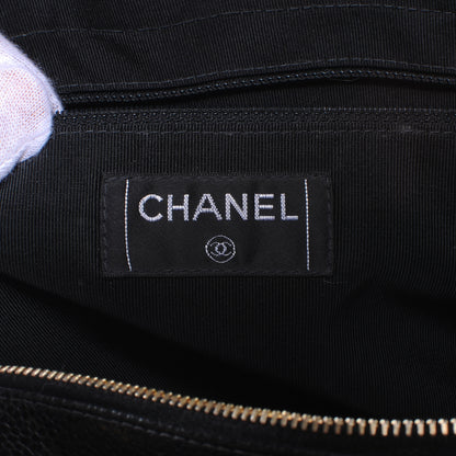 Chanel Caviar Quilted CC Shoulder Bag Black 6 of 9